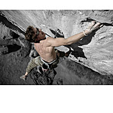   Extreme sports, Climbing, Sport climbing, Free climber