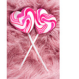   Love, Pink, Heart, Lollipop