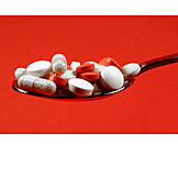   Medikament, Tablette, Tablettencocktail