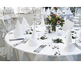   Table, Table decoration, Banquet