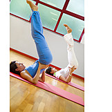   Yoga, Gymnastics, Shoulder stand