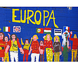   Europa, International, Wandmalerei, Mitgliedstaaten
