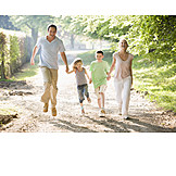   Spaziergang, Familie, Generation, Familienausflug