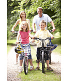   Familie, Radfahren, Fahrradtour, Familienausflug