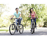   Couple, Cycling, Bicycle tour