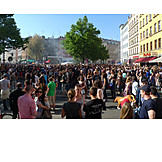   Berlin, Straßenfest, 1. mai