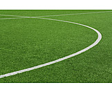   Fußballfeld, Mittelkreis, Spielfeldmarkierung