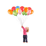   Mädchen, Luftballon