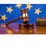   Europa, Urteil, Richterhammer, Europäischer gerichtshof