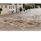   Hochwasser, überflutet, Steyr