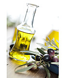   Olivenöl, ölkaraffe