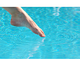   Water, Barefoot, Pool