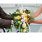   Hochzeit, Brautstrauß