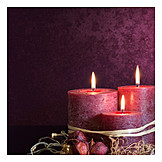   Candle, Christmas decoration, Candlelight
