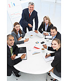   Business, Meeting, Geschäftsleute, Teambesprechung