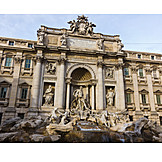   Rome, Palace, Trevi fountain