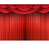   Stage, Curtain, Theater