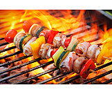  Broiling, Grill, Fire, Bbq skewer