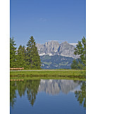   Imperial mountains, Schlosserberg lake
