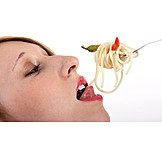   Indulgence & Consumption, Spaghetti, Chilli Pod