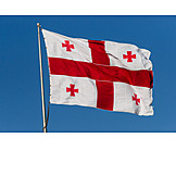   Nationalflagge, Georgien