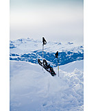   Winter sport, Swiss alps, Ski equipment