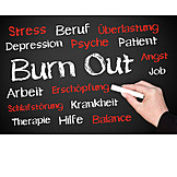   Erschöpfung, Krankheit, Stress & belastung, Burnout