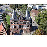   Stadttor, Holstentor, Lübeck