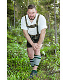   Hiker, Traditional clothing, Bavarian