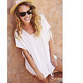   Young woman, Sunglasses, Summer sundress