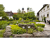   Klostergarten, Kräutergarten, Naturheilkunde