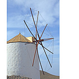   Windmühle, Chora