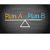   Plan, Strategie, Alternative