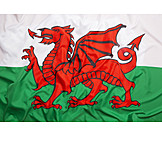   Drache, Nationalflagge, Wales