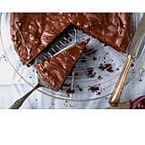   Chocolate cake