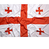   Nationalflagge, Georgien