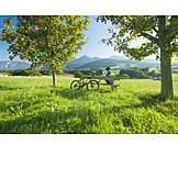   Pause & auszeit, Radtour, Berchtesgadener land, Rupertiwinkel