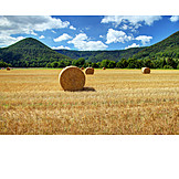   Agriculture, Straw bales