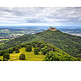   Castle, Hohenzollern castle, Hohenzollern