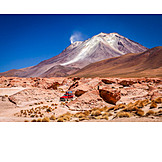   Vulkan, Bolivien, Andenhochland, Licancabur