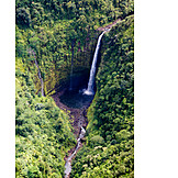  Waterfall, Hawaii Islands, Akaka Falls