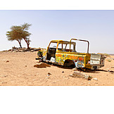   Wüste, Autowrack