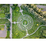   Labyrinth, Gartenanlage, Irrgarten