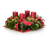   Christmas wreath, Advent
