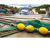   Fishing port, Fishing net