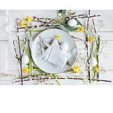   Easter, Table decoration, Place setting