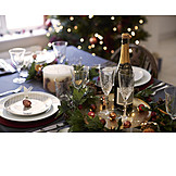   Sparkling, Festive, Christmas dinner