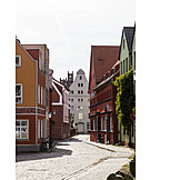   Old town, Stralsund