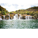   Wasserfall, Nationalpark krka
