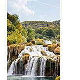   Wasserfall, Nationalpark krka